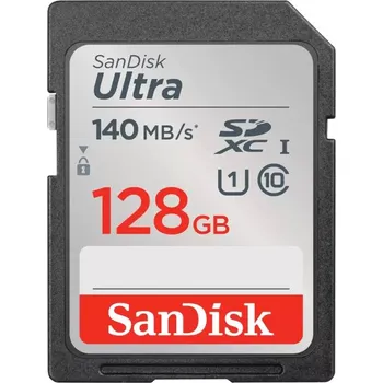 Ukládání dat SanDisk SDXC karta Ultra 128GB (140MB/s)