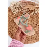 Dětské sandálky se srdcem 81997 Ipanema My First Baby Barva: Zelená, Velikost: 24