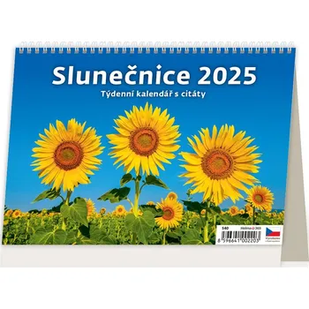 Helma365 Stolní kalendář Slunečnice 2025