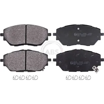 Brzdová destička Sada brzdových destiček, kotoučová brzda A.B.S. 35190