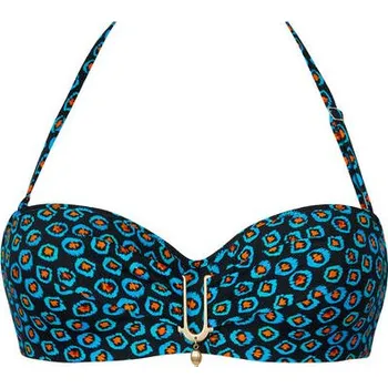 Dámské plavky Plavková podprsenka vyztužená ANTIGEL (EBB7187-21), Barva tmavě modrá, Velikost 75B