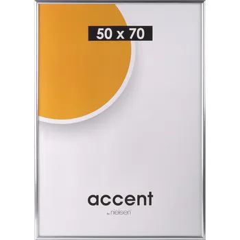 Fotoalbum Fotorámeček, 50 × 70 cm, plastový, stříbrný 3152016