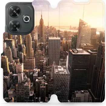 Pouzdro na mobilní telefon Flipové pouzdro Mobiwear - Xiaomi Redmi 13 - M138P New York (Knížkové flip pouzdro, obal, kryt na mobil Xiaomi Redmi 13 - M138P New York, materiál Umělá kůže + TPU - ochrana 360°, stojánek, silikonová vanička, magnetické zavírání)