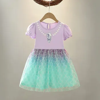 Dívčí šaty Dívčí šaty s princeznou Elzou Velikost: 3T, Barva (Varianta): barva 4