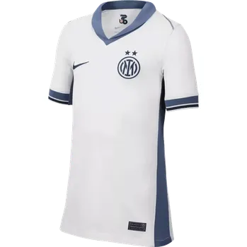 Dětský venkovní fotbalový dres Nike Inter Milan 24/25 bílý