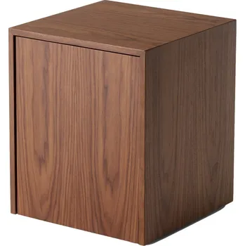 Noční stolek NEW WORKS Noční stolek Mass, Drawer, Walnut