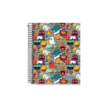 Blok Miquelrius poznámkový blok Level Up, A5, 140 listů, karton, linkovaný