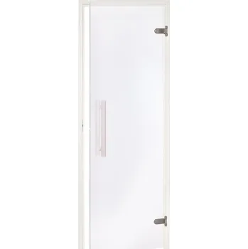 Dveře do sauny "A" 8x20 Clear 790x1990 mm White