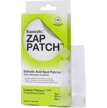 Léčba akné Carbon Theory Supacylic Zap Patch (40 patches) hojivá náplast na akné 18,3 g
