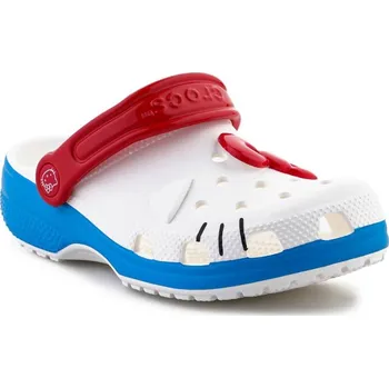 Dětská treková obuv Žabky Crocs Iam Hello Kitty Classic Jr 209454-100 EU 32/33