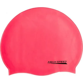 Čepice Senior silikonová plavecká čepice Aqua-Flex Aqua-Speed růžová, senior i476_65248122