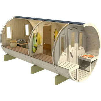 Sauna Sudová sauna 330 SMRK s terasou, smontovaná