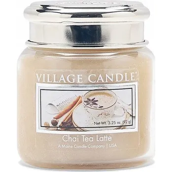 Svíčka Sójová vonná svíčka Chai Tea Latte Village Candle 1 ks