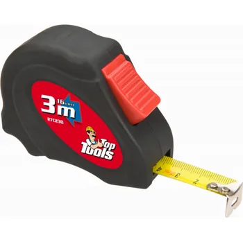 metr Top Tools 3m ocelový svinovací metr (27C233)