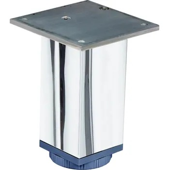 Nábytkové kování Interex design Nábytková noha AMARETO 60 mm / Lesklý chrom 100 mm