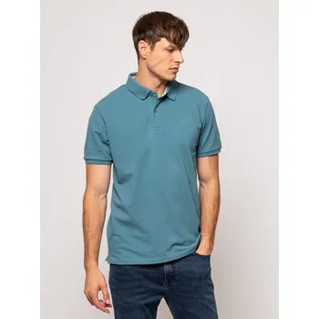 Pánské tílko Heavy Tools páské polo triko Direct tyrkysové Velikost: 3XL