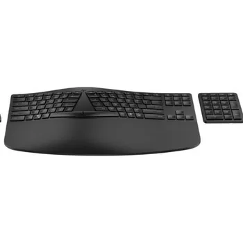 Klávesnice HP 960 Black Ergonomic Wireless Keyboard - bezdrátová ergonomická klávesnice CZ/SK