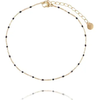 Náramek Flamenco Mystique Náramek na nohu z chirurgické oceli BST1491CZ