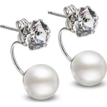 Náušnice Prosperk Náušnice ocelové pecky oboustranné perličky S2745