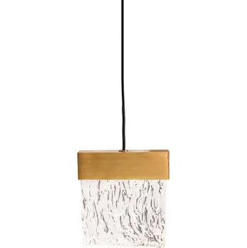 MaxLight Vetro závěsné svítidlo 1x4.5 W zlatá P0573D