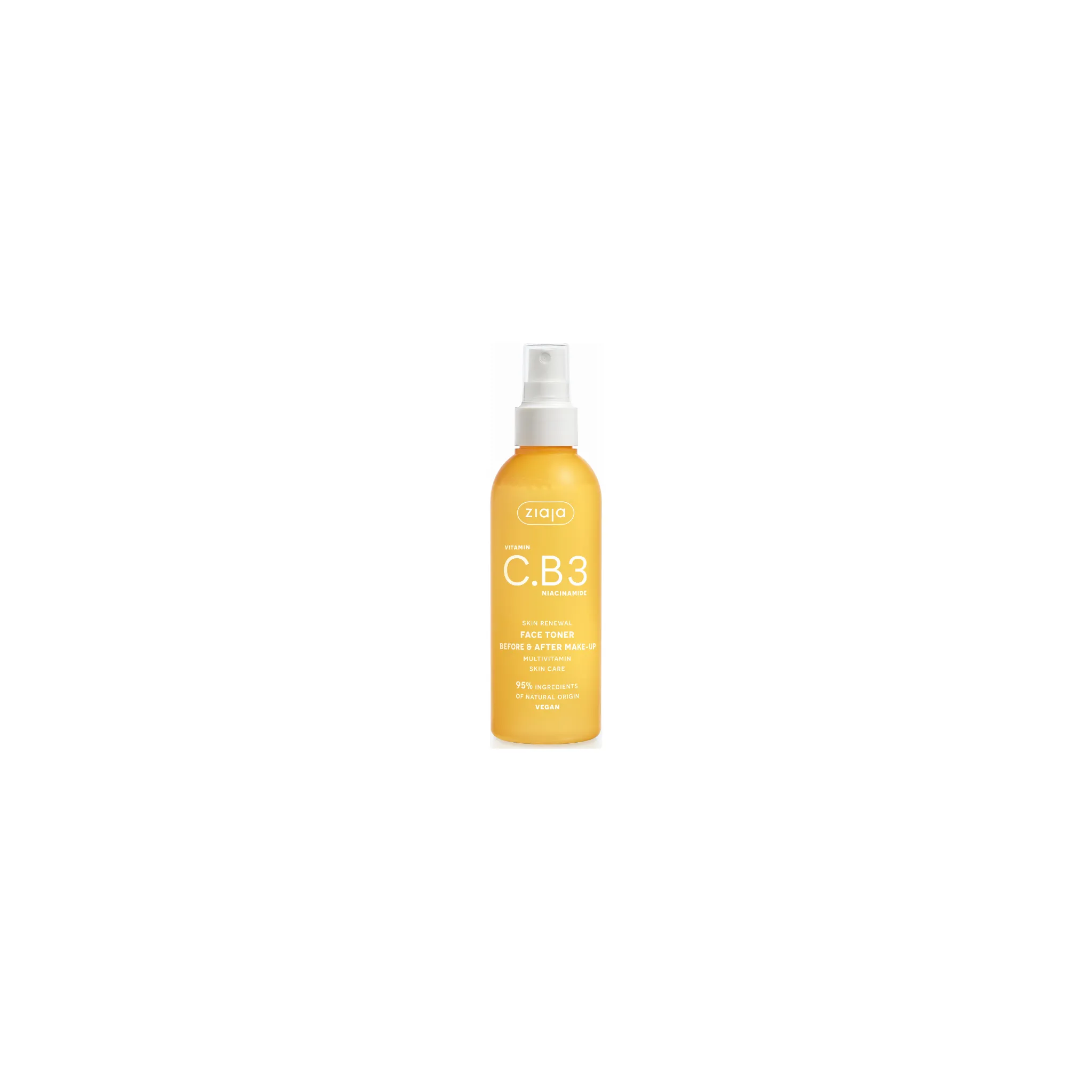 Fotografie 1 -  Ziaja Vitamin C.B3 Niacinamide Face Toner pleťový tonik 190 ml
