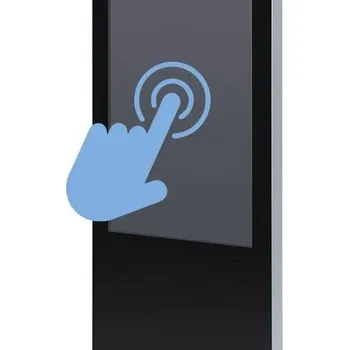 Operační systém Digitální tenký totem s monitorem Samsung 43", černý, dotyková fólie + doprava zdarma