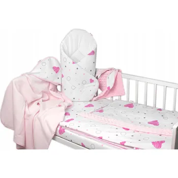 Povlečení Sada povlečení Baby Nellys 100 x 135 cm bílá