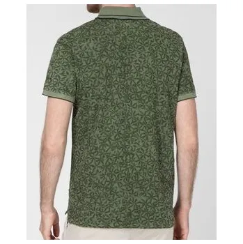 Pánská móda Pepe Jeans Polokošile PM541422 734 Khaki Slim Fit S