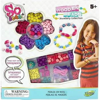 Šperk TASIA So Beads Výroba šperků: Dřevěné korálky