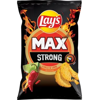 Chips Lay's Lay's Max Strong Chilli & Lime 65g