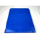 Krycí plachta s oky PE 200g/1m² - modrá, 4x8m, modrá