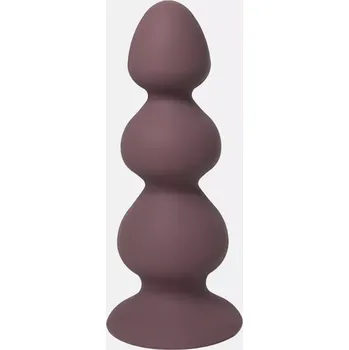 Anální kolík Luxusní anální kolík s přísavkou Style Vibes Auston - Hnědá