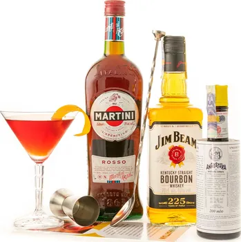 Míchaný nápoj Koktejlový balíček Manhattan