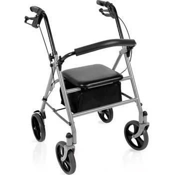 Chodítko pro seniory Moretti Skládací chodítko Teti RP686A stříbrná