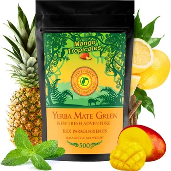 Nápoj Yerba Mate Green MANGO TROPICALES - 500 g