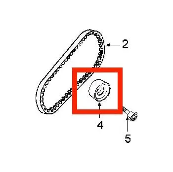 Motor pro motocykl Peugeot Kladka řemene 769302
