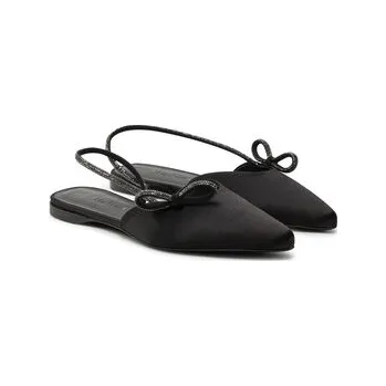 Dámské baleríny Baleríny Max Mara Crystalsling 2424526431600 Černá 39