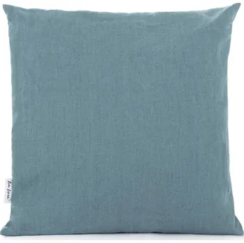 Dekorativní polštářek Tom Linen Povlak na polštář Petrolejová Velikost: 40x60cm