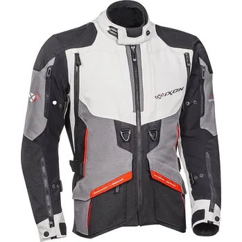 Moto bunda moto bunda IXON RAGNAR, šedá Velikost: 3XL