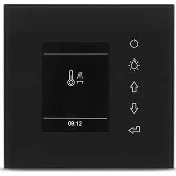 EOS EmoStyle H, řídící jednotka pro suchou i vlhkou saunu saunu, černá