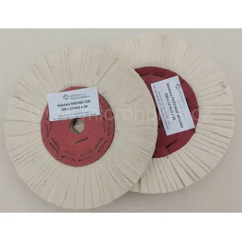 Lešticí kotouč Skládaný - Počesané molino 200x12listůx20