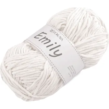 Příze Pletací žinylková příze Emily 100 g