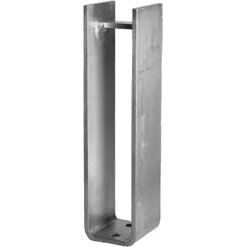 Zábradlí UMAKOV Hliníková montážní patka pro profil 100x100 natural