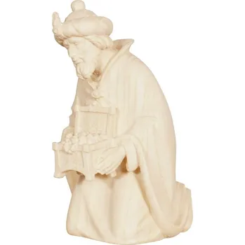 Vánoční dekorace Ornatis Kašpar Provedení: Přírodní bez malování, Velikost stojících figur dospělých postav: 11 cm