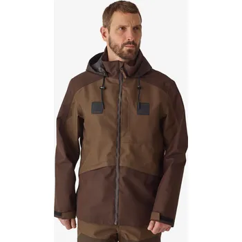 Ochranné vybavení na lov a střelbu SOLOGNAC Lovecká bunda 500 XL KAŠTANOVÁ
