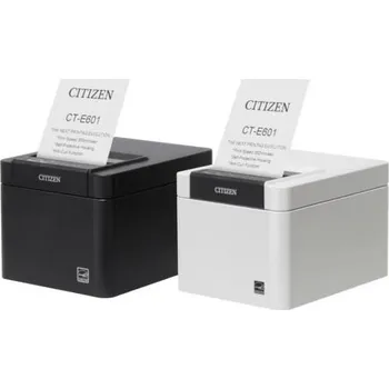 Tiskárna štítků Citizen CT-E601, USB, USB Host, 8 dots/mm (203 dpi), cutter, white