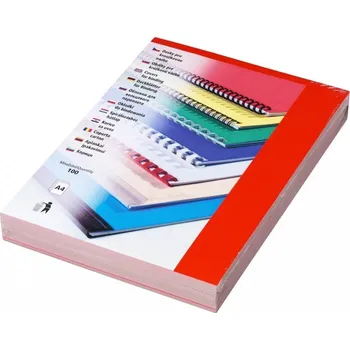 Laminovací fólie Desky Chromo A4 červené