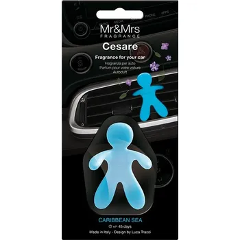 Vůně do auta CESARE MR&MRS Caribbean Sea panáček do auta - 1 ks