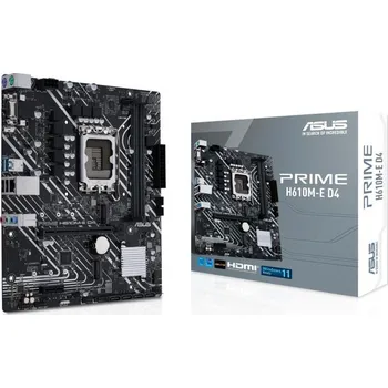 Základní deska ASUS MB Sc LGA1700 PRIME H610M-E DDR4, Intel H610, 2xDDR4, 1xDP, 1xHDMI, 1xVGA, mATX