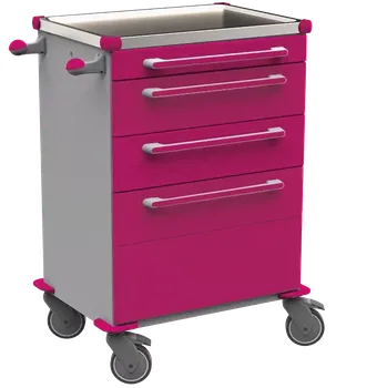 MOBI 59 N vozík zdravotnický, plast ABS, fialová